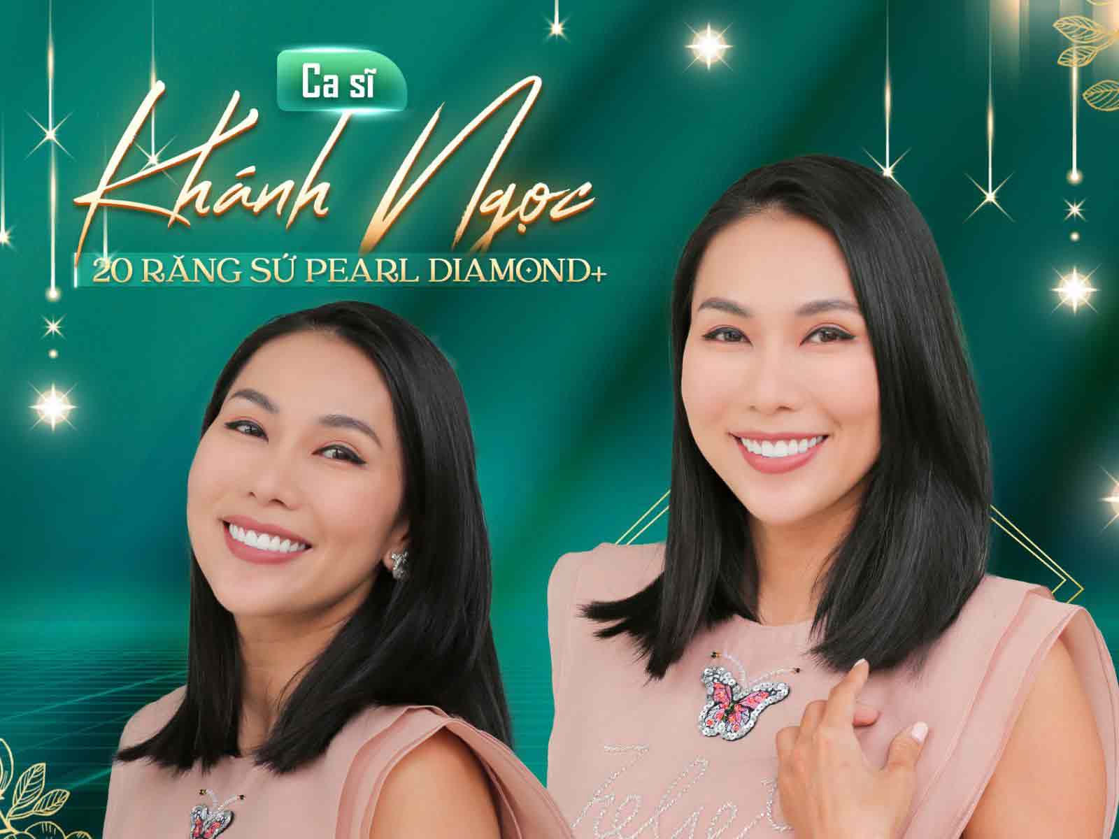 ca sĩ Khánh Ngọc làm răng sứ tại nha khoa casino online uy tín



